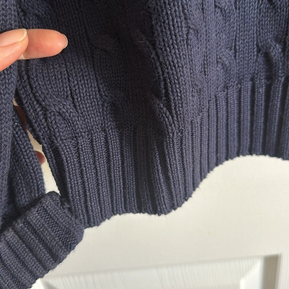 Ralph Lauren Sport Navy Blue Vneck size XL - Picture 4 of 7